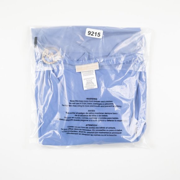 MICHAEL Michael Kors light blue asymmetrical loose fit flowy shirt size S - Picture 9 of 9